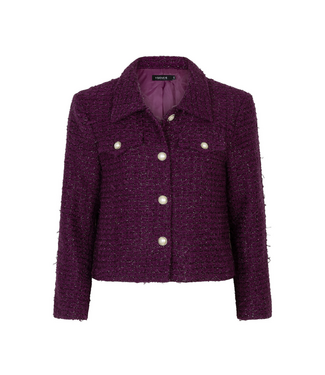 Ydence Jacket Wiske - Aubergine