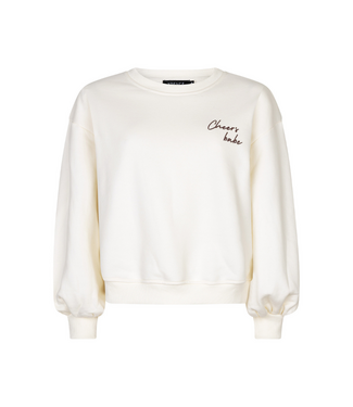 Ydence Sweater Cheers Babe - Ecru