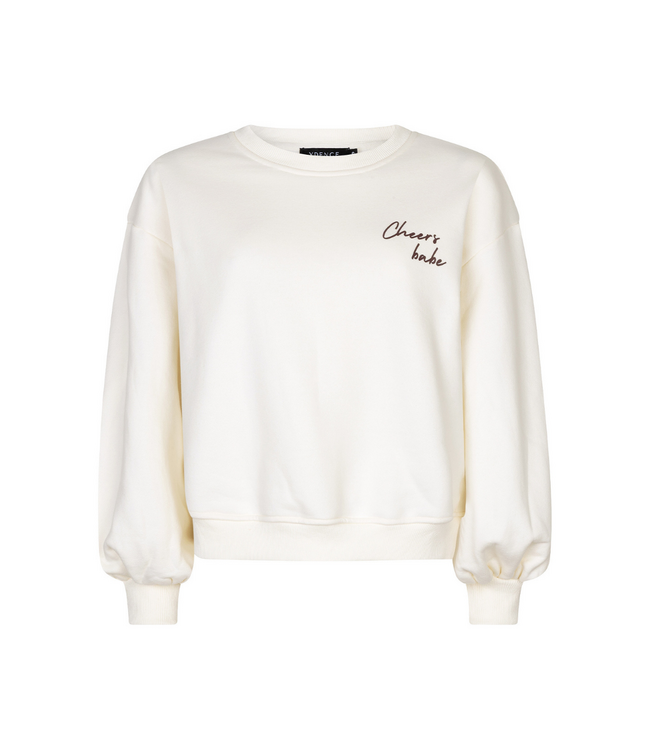 Ydence Sweater Cheers Babe - Ecru