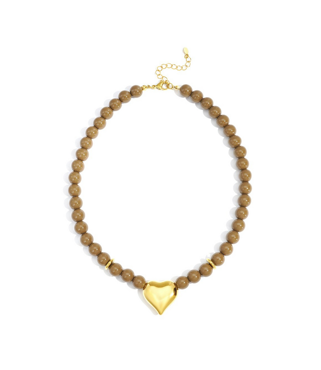 Color Club Ketting Amy - Brown