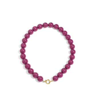 Ketting Casual Beads 15mm - Fuchsia