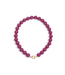 Ketting Casual Beads 15mm - Fuchsia