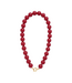 Ketting Casual Beads 15mm - Wine Red