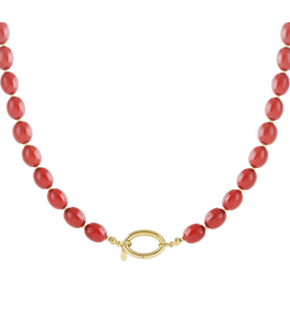 Ketting Isadora - Crimson Red