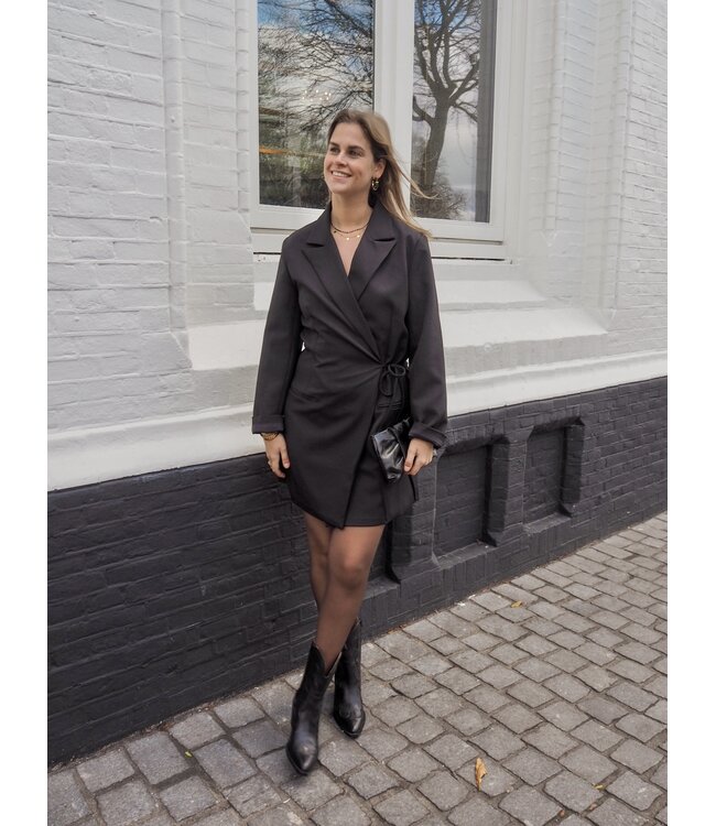 Ydence Dress April - Black