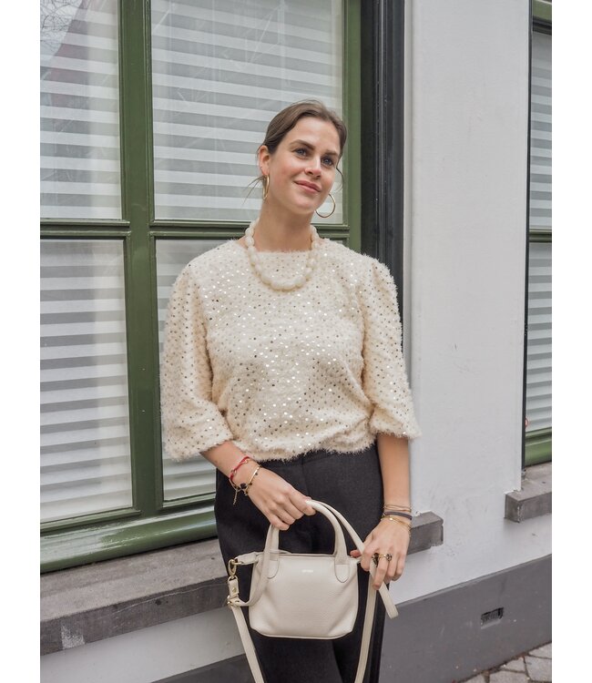 Ydence Top Chelsey - Cream