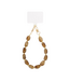 Telefoonkoord Mirror Beads - Brown
