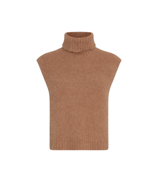 Moss Copenhagen Thira Salmia Vest - Toasted Coconut Melange