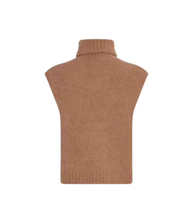 Moss Copenhagen Thira Salmia Vest - Toasted Coconut Melange