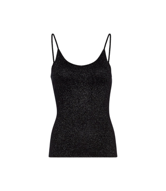 MSCH COPENHAGEN Eurasia Strap Top - Black/Silver