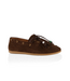 DWRS Label Latty Fringes Suede - Dark Brown