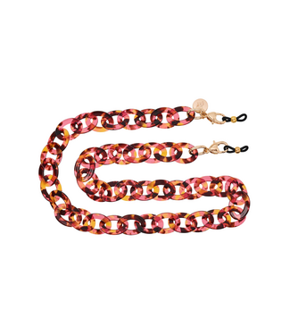 Frank and Lucie Acetate Chain - Pink Theater