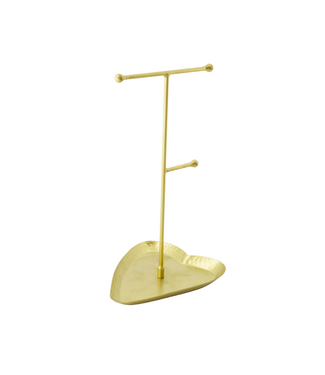 Zusss Sieradenrekje Metaal Hartje - Goud