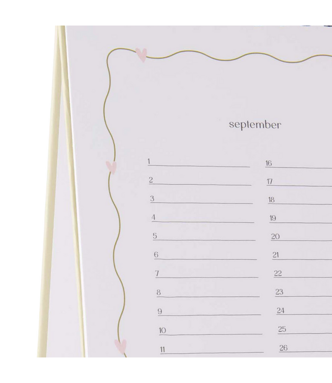 Zusss Verjaardagskalender Elke Dag Feestje - Zand