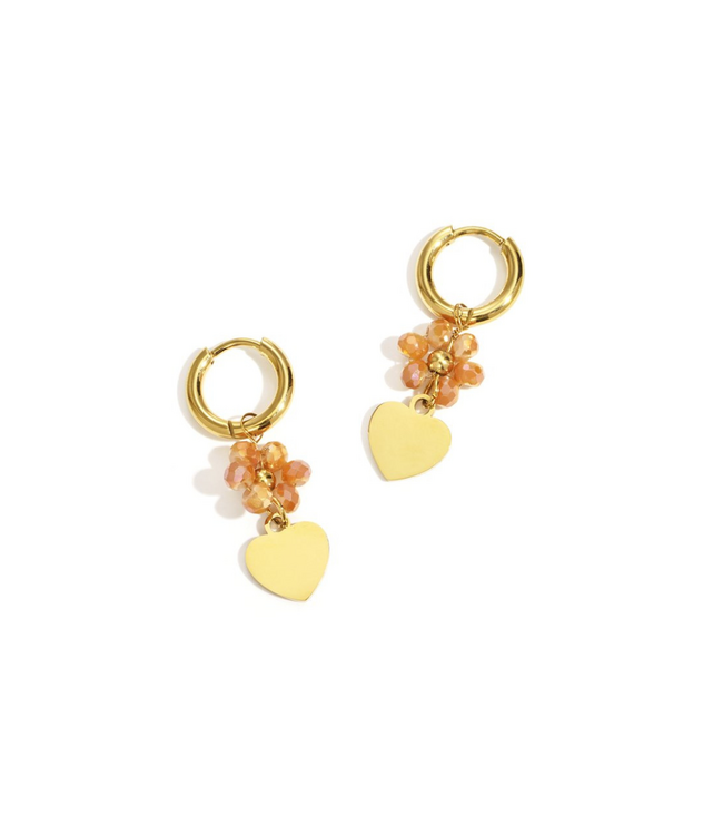 Color Club Oorbellen Vivi - Brown