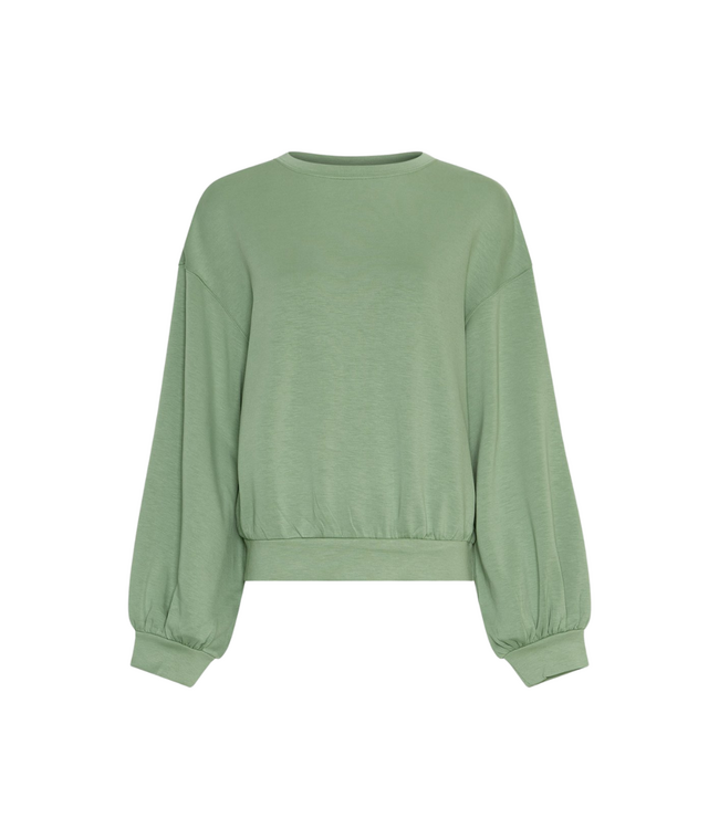 Moss Copenhagen Brionna Ima Q Sweatshirt - Green Eyes
