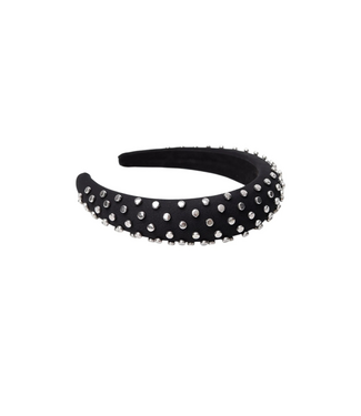 Black Colour Timi Headband - Black