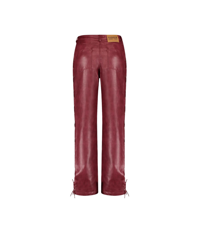 Harper & Yve Sally Pants - Red Crush