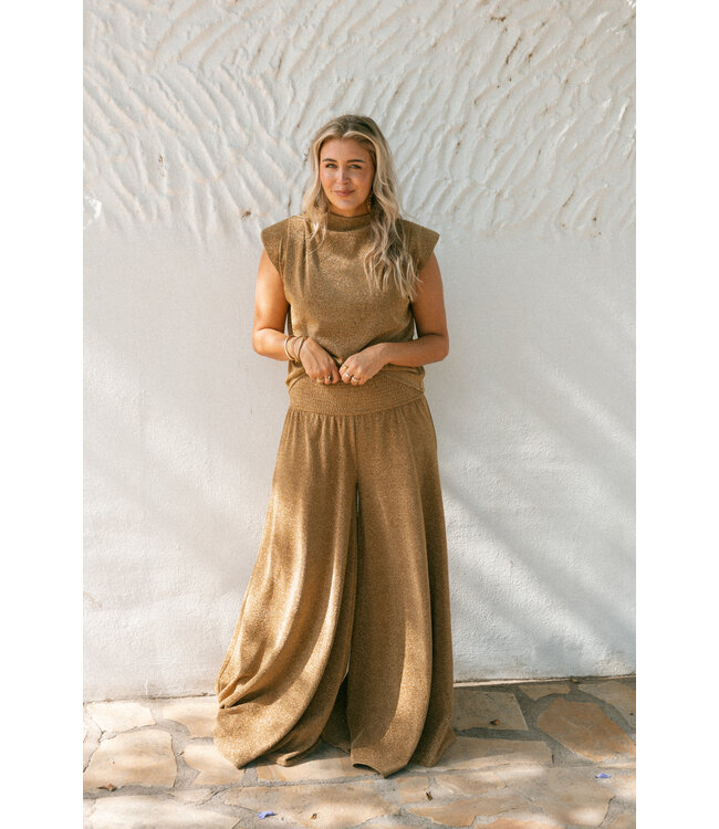 Bolina Island Cariño Flare - Golden Glitter