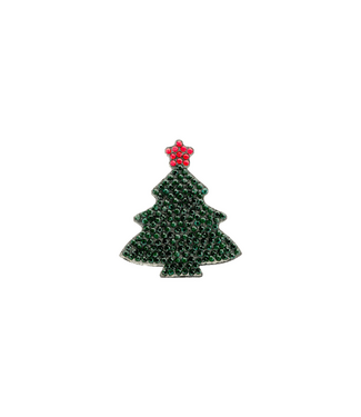 Biba Broche Christmas Tree - Dark Green