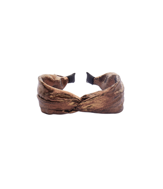 Biba Haarband Kitty - Metallic Brown
