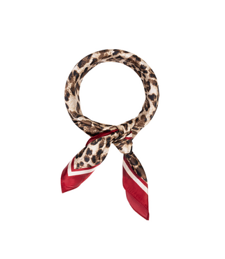 Life of BULU Sjaal Betty Leopard - Burgundy