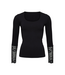 Tim & Simonsen Mary Blouse Lace Longsleeve - Nero