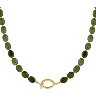 Ketting Isadora - Dark Green