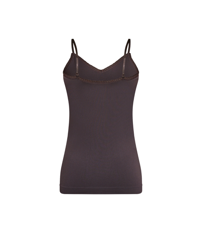 Sisters Point Rent Top - Dark Chocolate