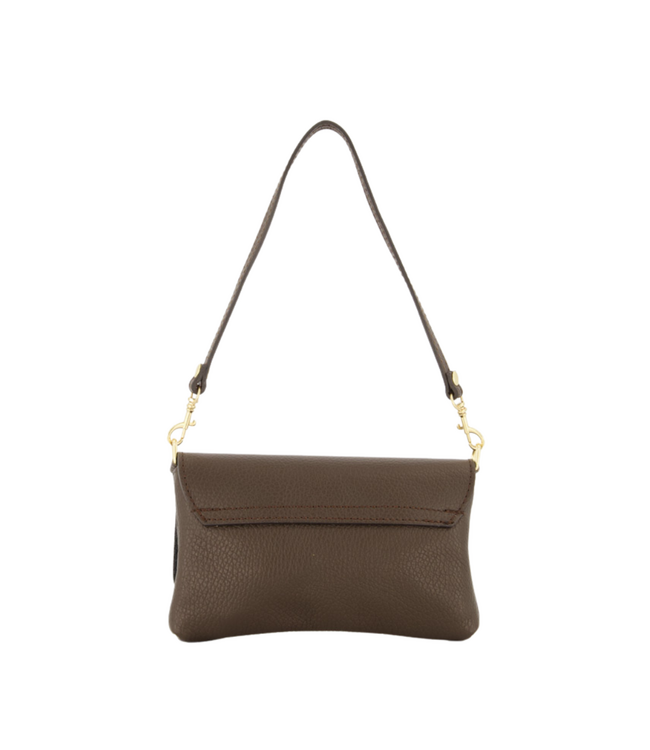 Color Club Bag Lara - Dark Brown