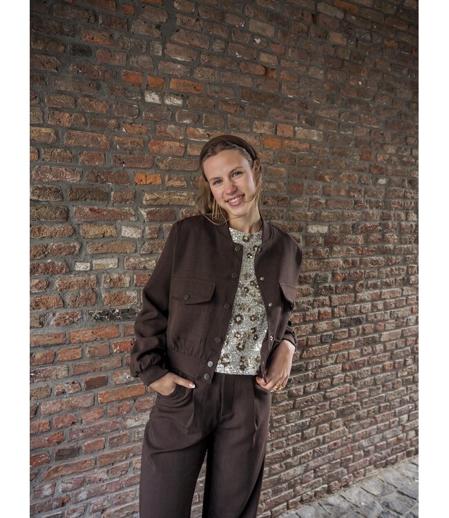 Sisters Point Garwin jacket - Dark Chocolate
