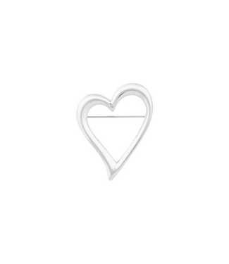 Broche Heart For You - Silver