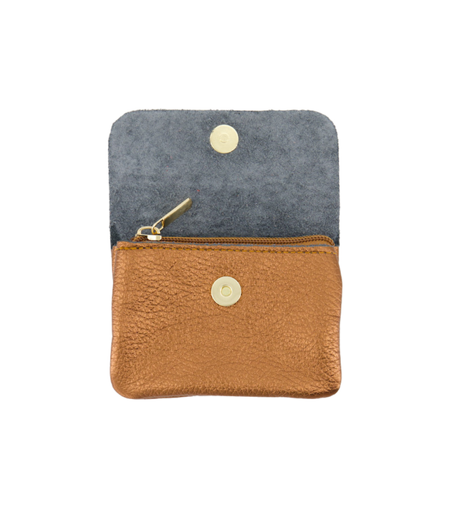 Color Club Portemonnee Lisa Small - Copper