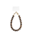 Telefoonkoord Joel Beads - Dark Brown