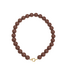 Ketting Casual Beads 15mm - Dark Brown