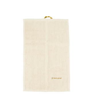Zusss Gastendoekje Jij Bent Goud - Zand