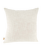 Zusss Kussen Tufted Hart 45x45cm - Peper en Zout/Zand