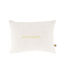 Zusss Kussen Better Together 35x25cm - Off White/Goud