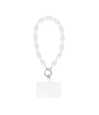 Telefoonkoord Dreaming - White/Silver