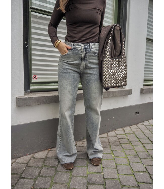 Catwalk Junkie Loose Fit Jeans - Tinted Blue