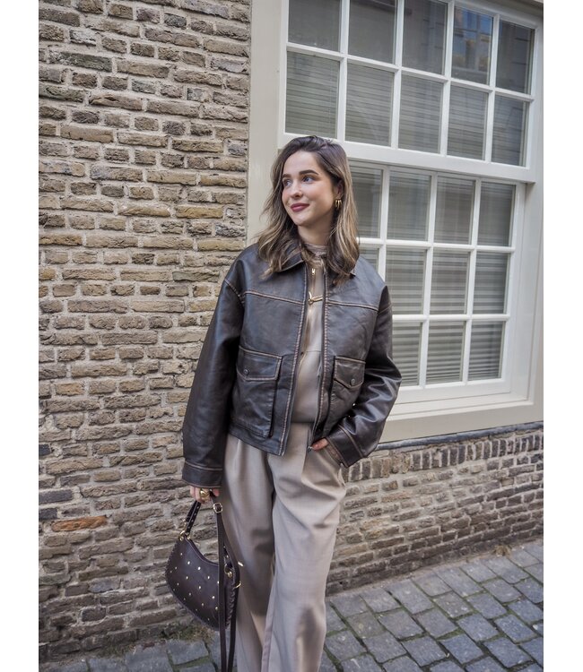 Sisters Point Loro Jacket - Choco Wasted