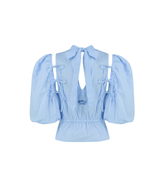 Harper & Yve Jacey Blouse - Blue Stripe
