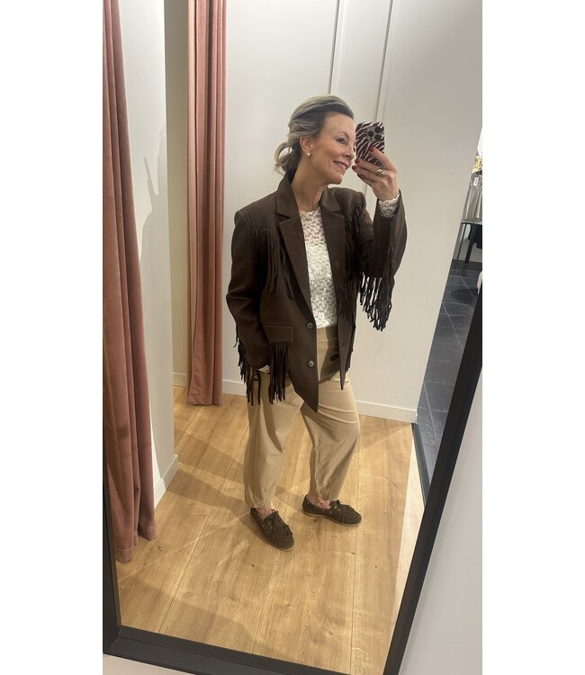 Harper & Yve Casey Blazer - Check