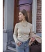 Ydence Knitted Top Lotte - Ecru/Gold