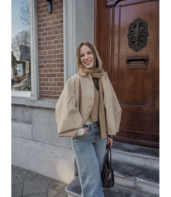 Catwalk Junkie Cape Jacket - Incense