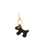 Bag Charm Bumpy - Dark Brown/Mole Brown