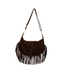 Color Club Bag Vromy Suede - Dark Brown