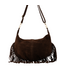 Color Club Bag Vromy Suede - Dark Brown