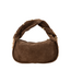 Color Club Lottie Suede Bag - Taupe