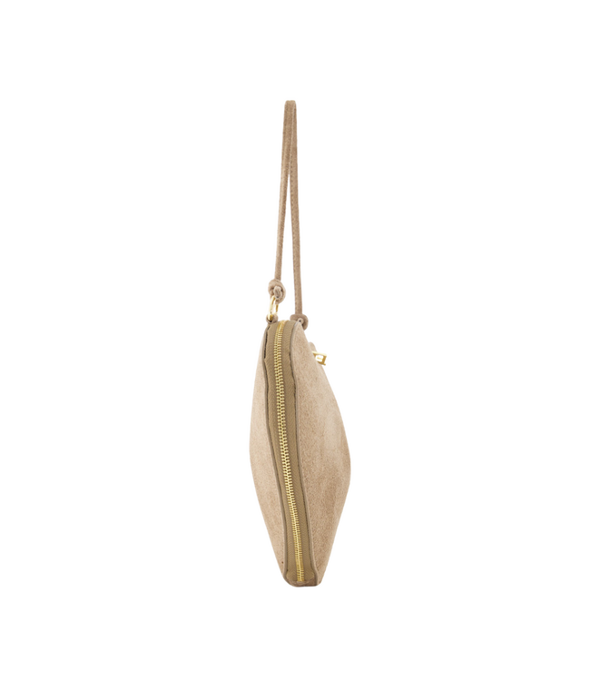 Color Club Bag Lamour Suede - Taupe